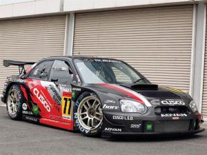 Subaru Impreza STi GT300 by Cusco Black Sheep 2003 года